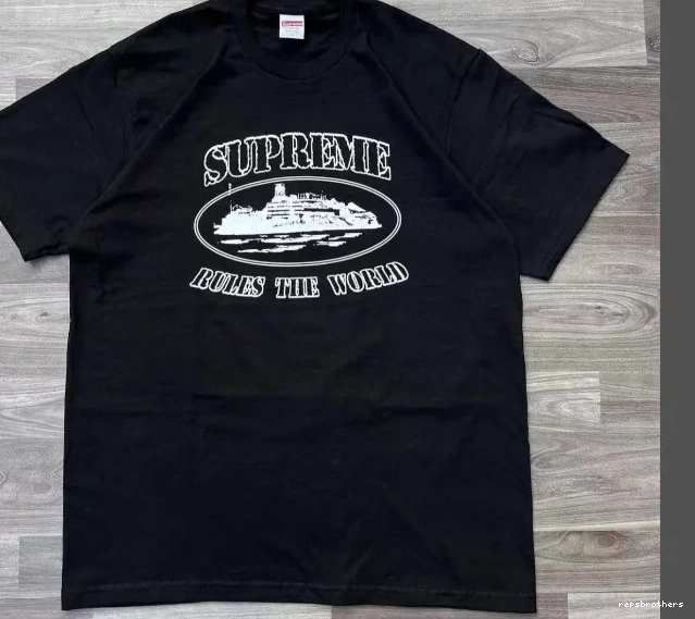 Short FW23 TEE XL THE Devil's Island L Sleeve TEE WORLD RULE CORTEIZ Black M Printed S 0730